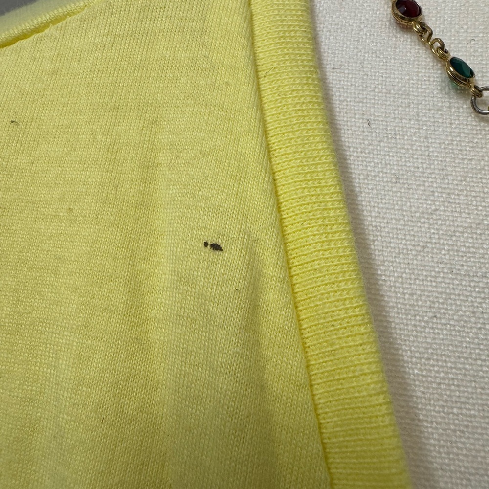 Disney Women's Yellow Beauty Sleep Pajama Top XL - Picture 8 of 8